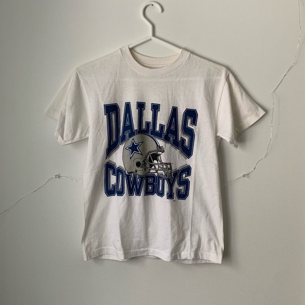 Vintage Kid’s Dallas Cowboys Tshirt in White